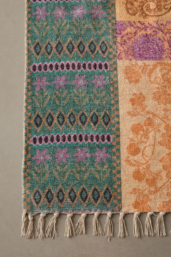 Slide View: 4: Tapis Raya Rose 5x7