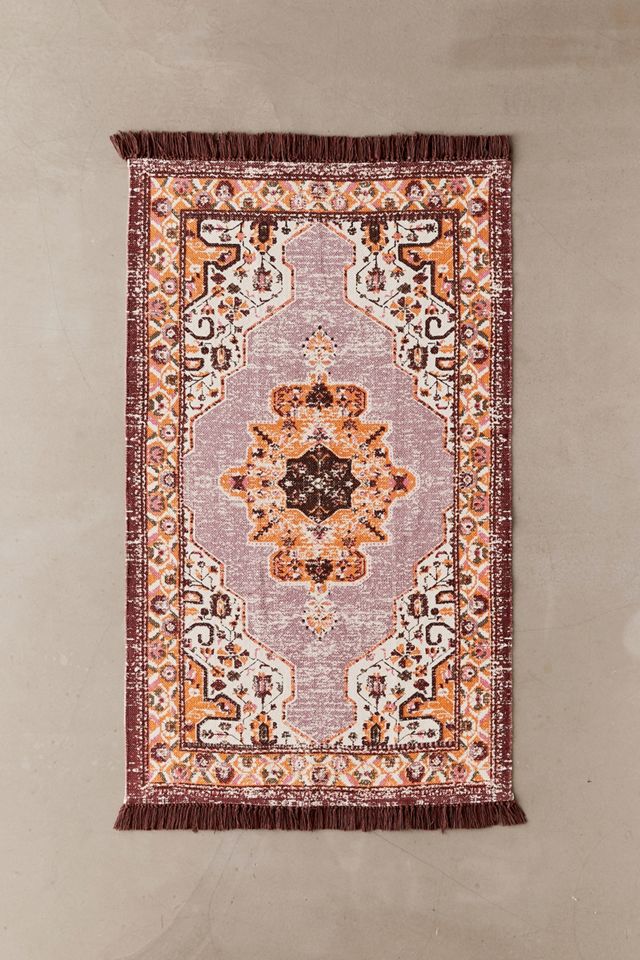 Sofia Pink Printed 3x5 Rug Urban Outfitters UK