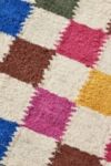 Thumbnail View 3: Rainbow Checkerboard 5x7 Rug