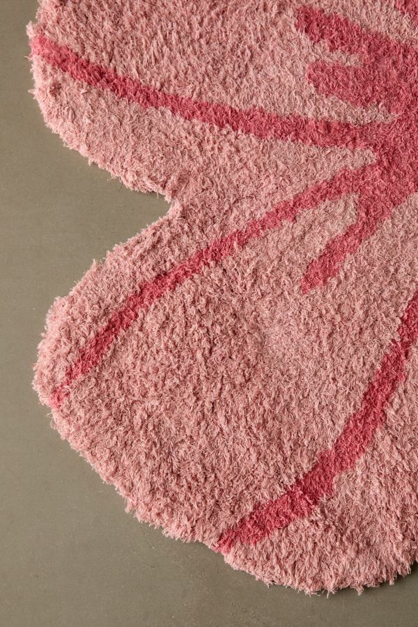 Slide View: 4: Pink Bow Rug