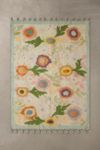 Thumbnail View 3: Floral Embroidered 4x6 Rug