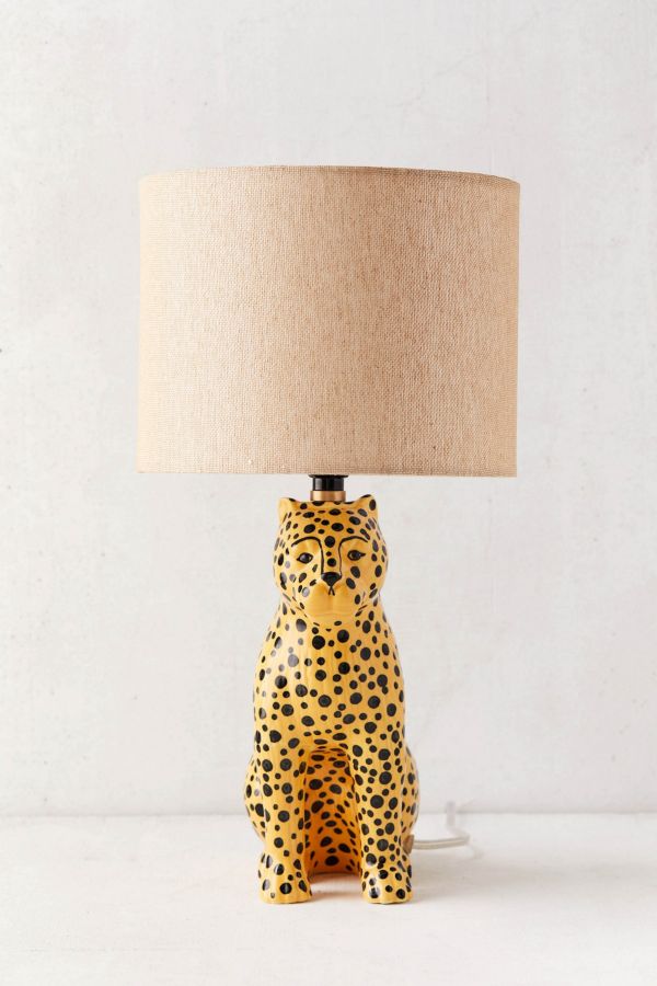 Slide View: 3: Cheetah Table Lamp