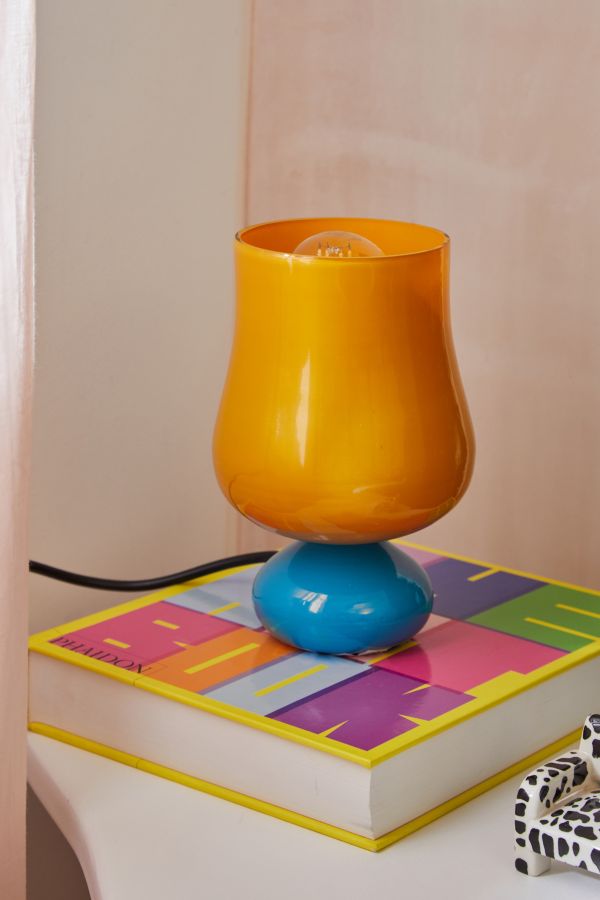 Slide View: 1: Milo Glass Table Lamp