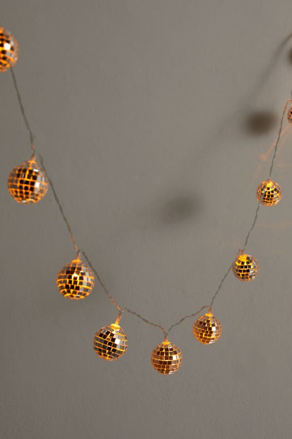 Slide View: 2: Disco Ball String Lights