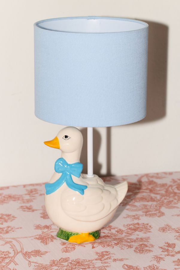 Vista de diapositivas: 2: Goose Table Lamp