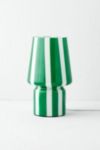 Thumbnail View 3: Green Stripe Little Glass Lamp