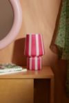 Thumbnail View 1: Pink Stripe Little Glass Lamp