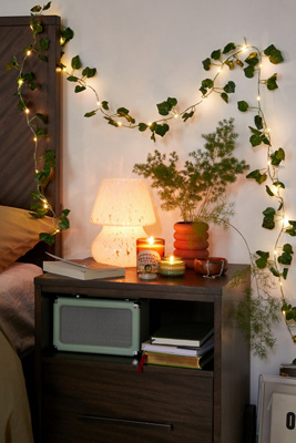 fairy light bedroom wall