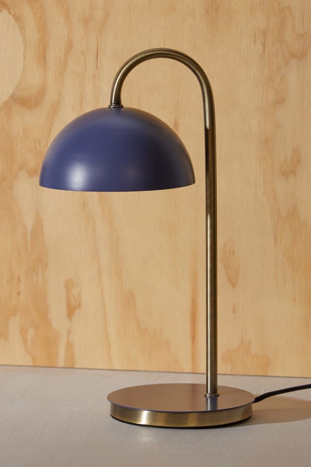 Navy Dome Table Lamp Urban Outfitters UK