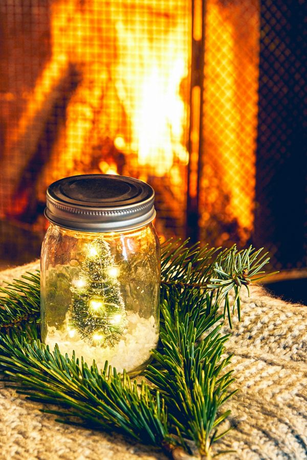 Christmas Tree Jar Light Urban Outfitters UK