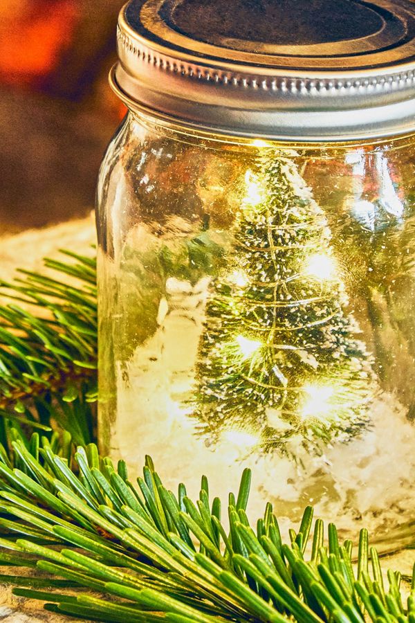 Christmas Tree Jar Light Urban Outfitters UK