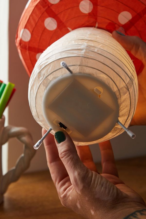 Slide View: 4: Mushroom Paper Lantern