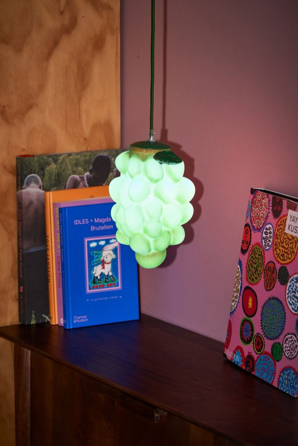 Slide View: 1: Lampe Suspendue Raisin Vert