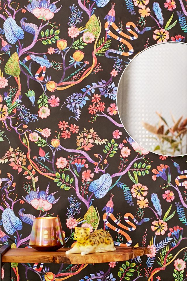 Whimsical Floral Removable Wallpaper Urban Outfitters UK