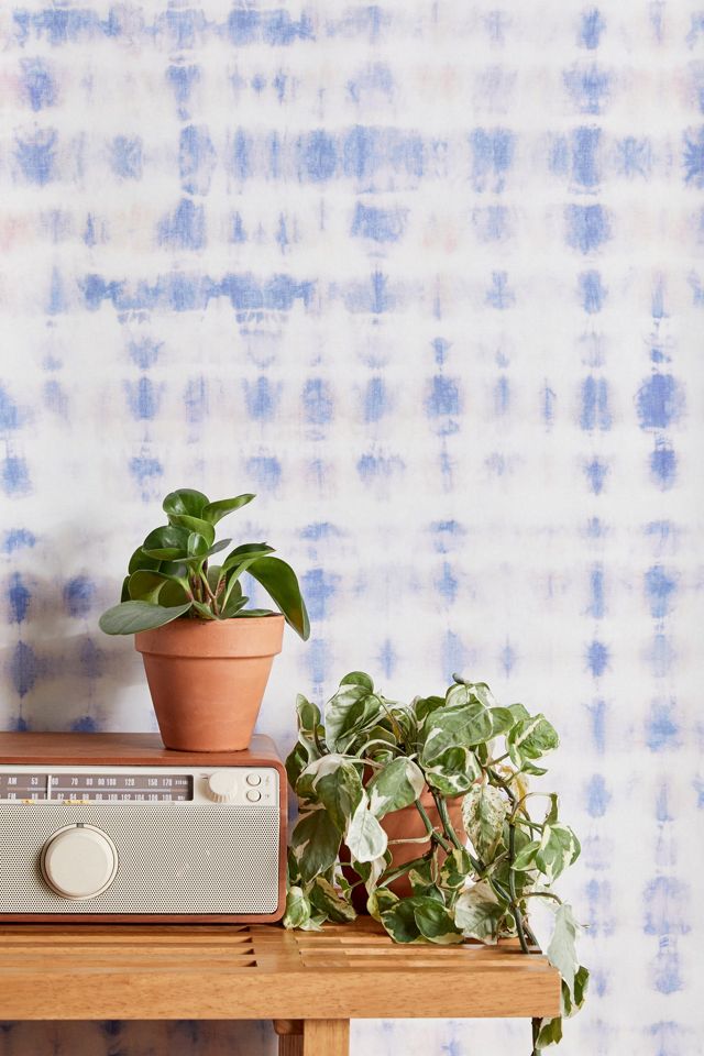 Dreamy Shibori Removable Wallpaper Urban Outfitters UK