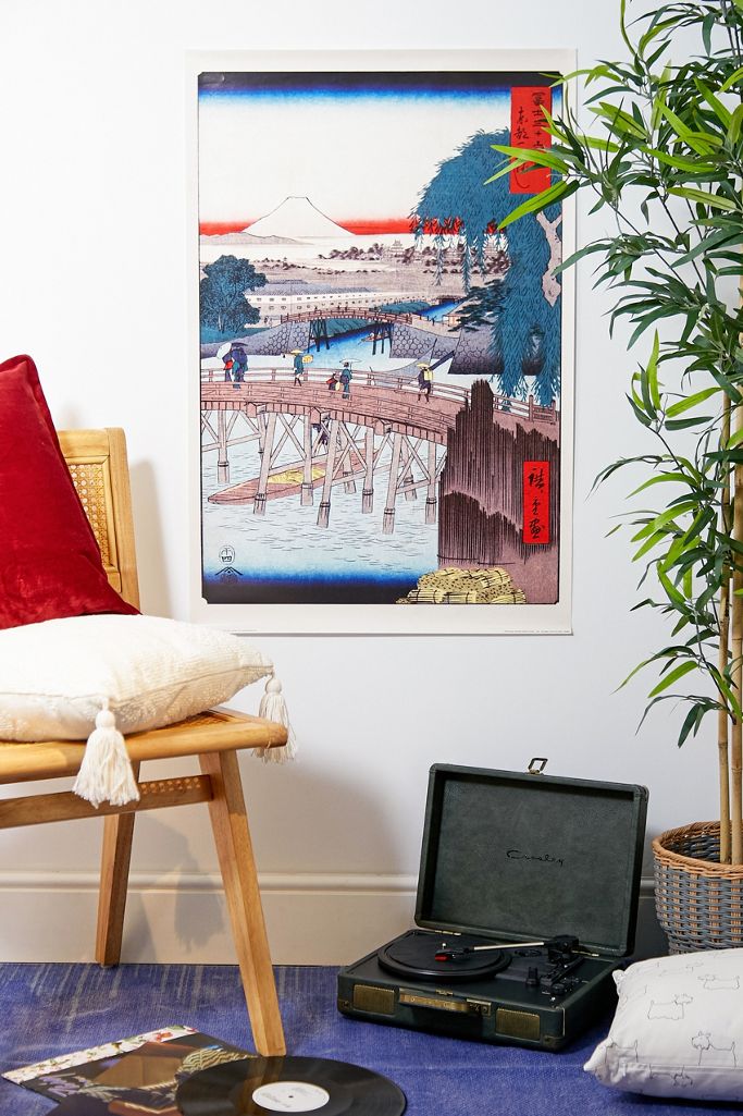 Imprimé art mural forêt Urban Outfitters FR