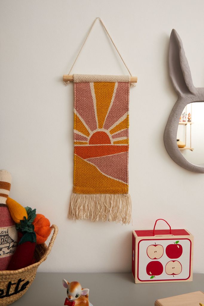 Small Sunset Wall Hanging Urban Outfitters UK