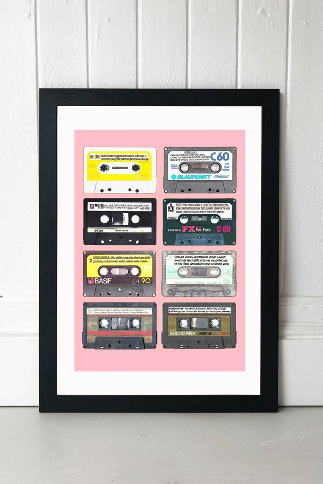 Indie Prints Mixtape Wall Art Urban Outfitters UK