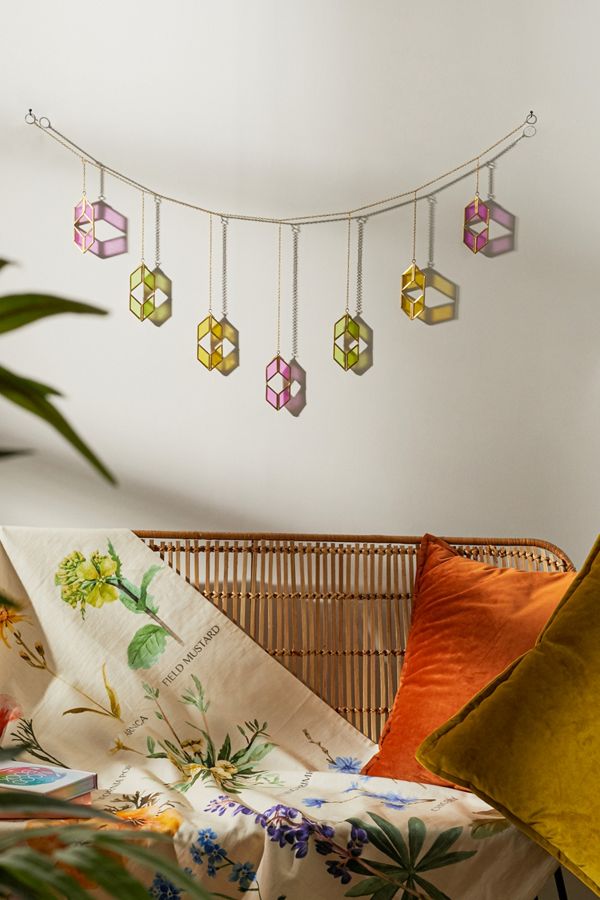 Stained Glass Wall Banner Urban Outfitters Uk