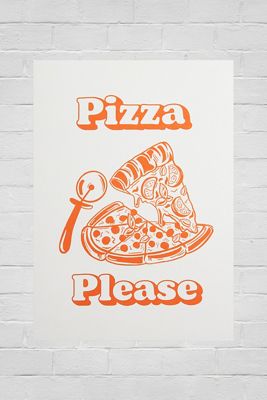 Twisted Rebel Pizza Bitte 30x40 Wandkunstdruck