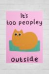 Thumbnail View 1: The Paper Tail It's Peopley Outside 30x40 Wall Art Print