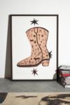 Thumbnail View 1: Urban Outfitters x TuftLuck Doodle Boot A1 Framed Print