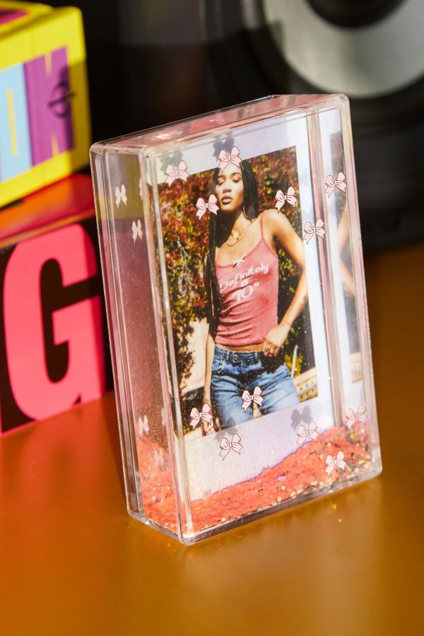 Slide View: 3: Mini Instax Bow Glitter Picture Frame