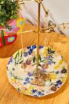 Thumbnail View 2: Floral Plate Jewellery Stand 