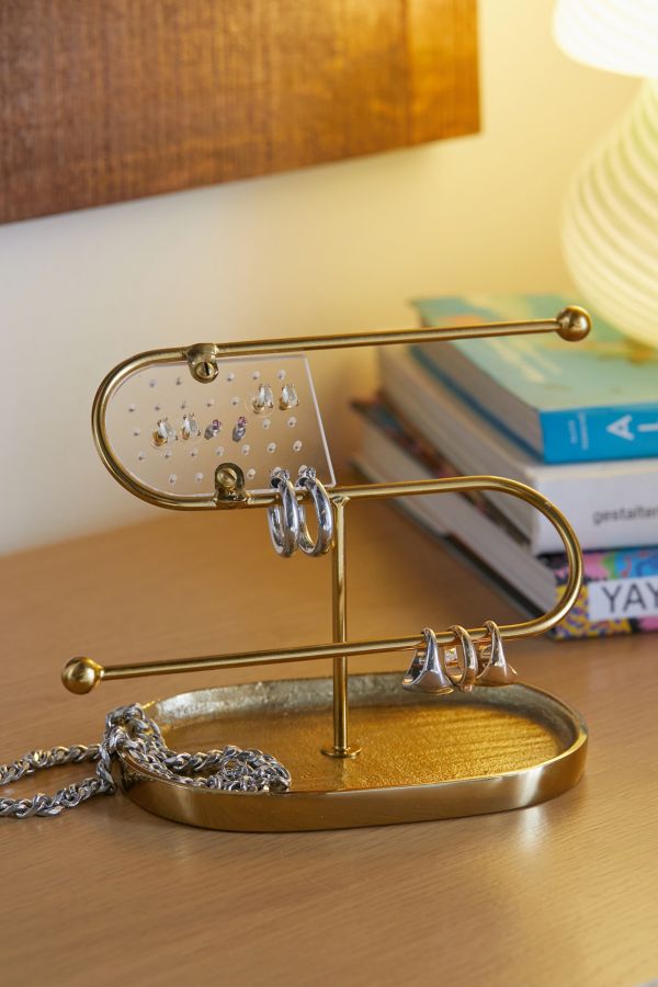 Slide View: 1: Squiggle Jewellery Stand 