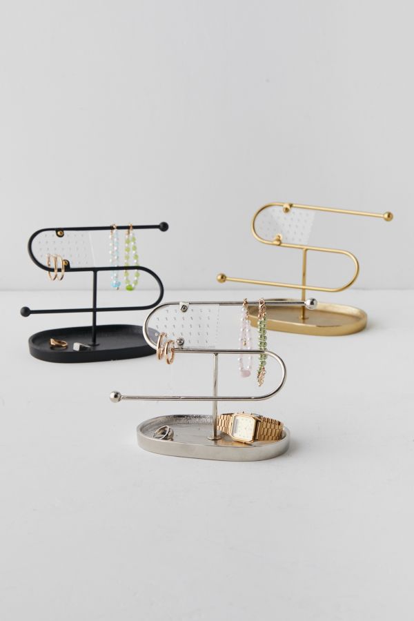 Slide View: 5: Squiggle Jewellery Stand 