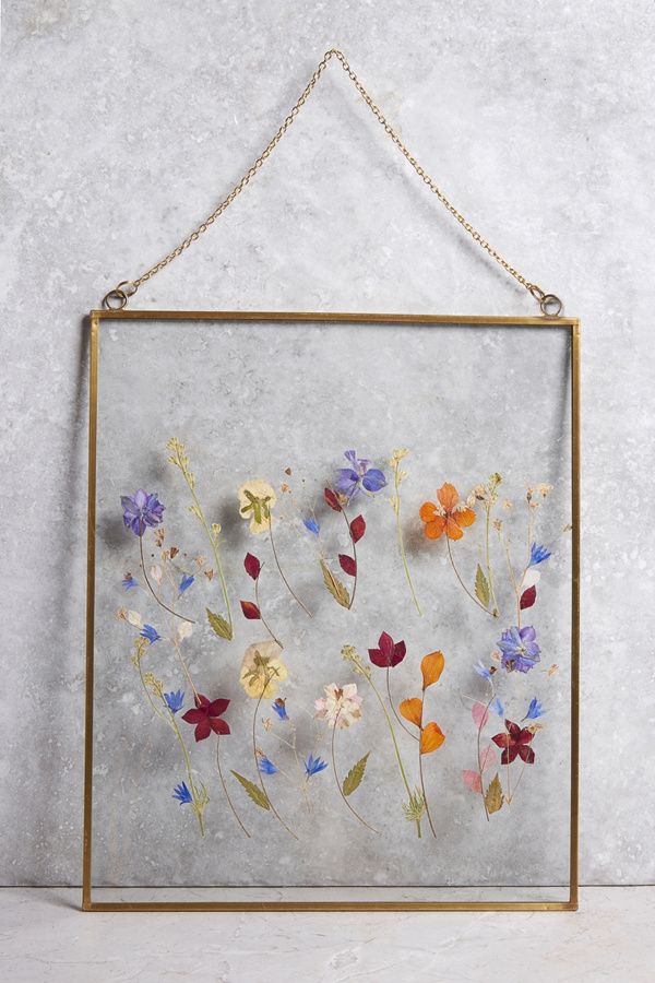 Pressed Flowers A4 Frame Urban Outfitters UK