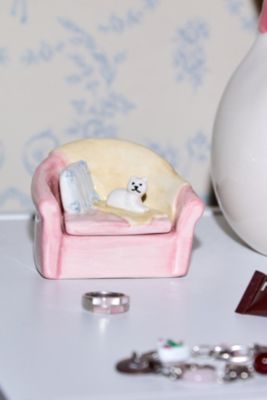 Cat Sofa Trinket Box