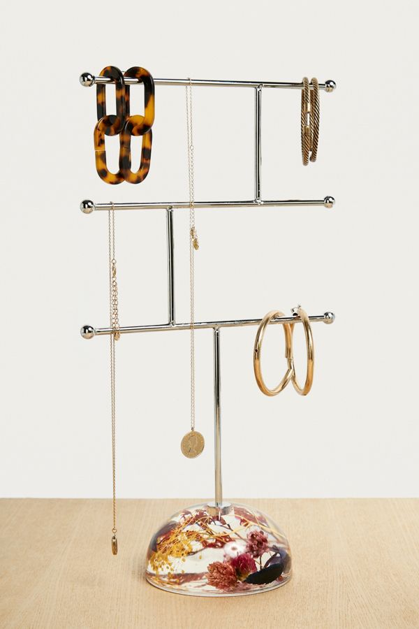 Pressed Flowers Jewellery Stand Urban Outfitters UK