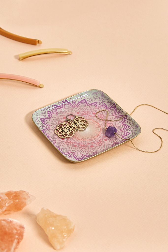 Floral Trinket Tray Urban Outfitters UK