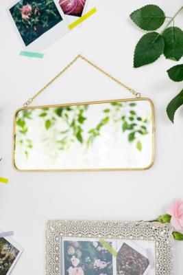 Horizontal Rectangle Hanging Mirror | Urban Outfitters UK