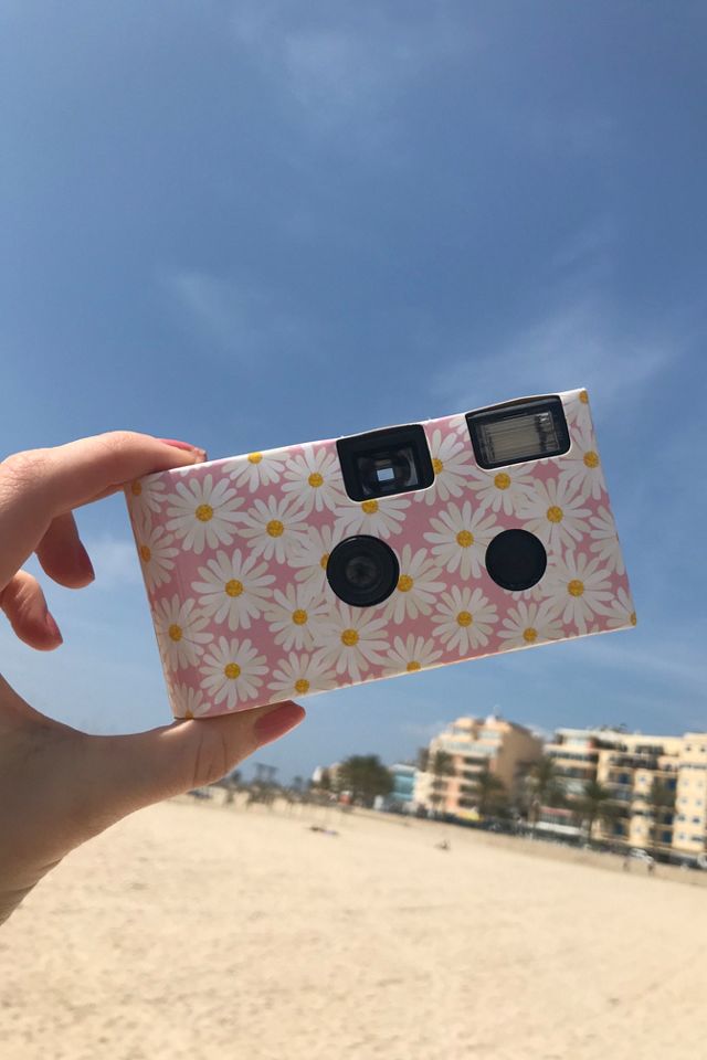 UO Daisy Floral Single Use Disposable Camera Urban Outfitters UK