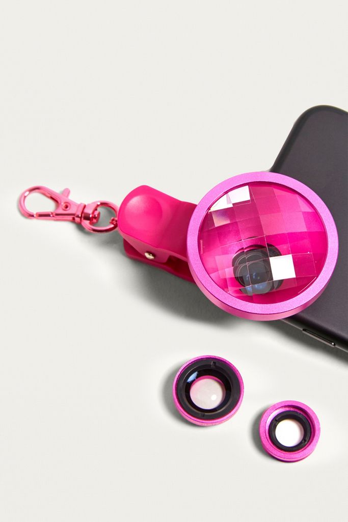 Mobile Lens Kit Pink Urban Outfitters UK