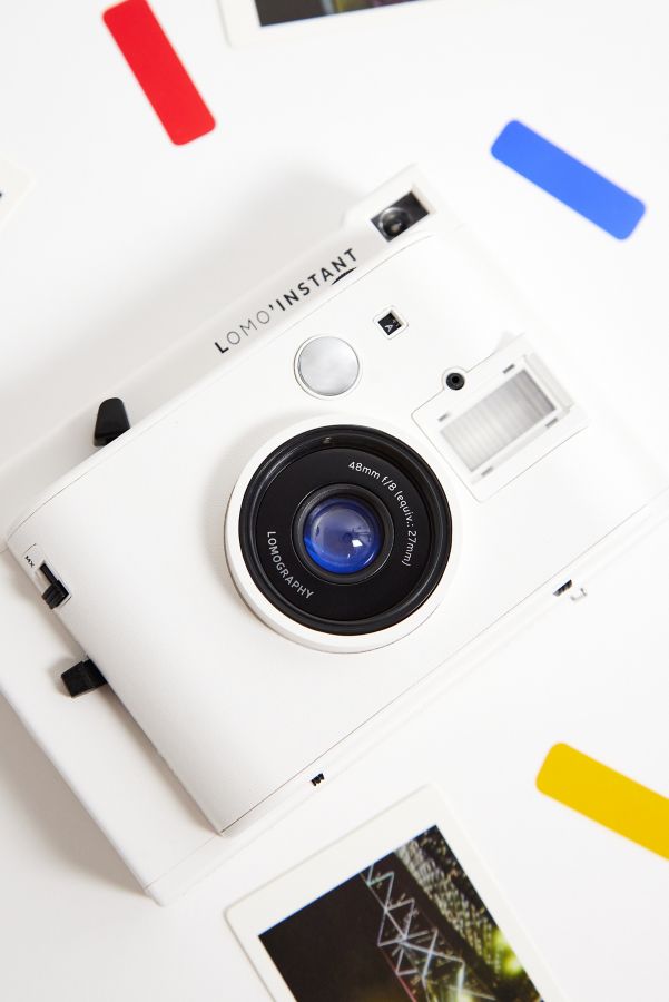 Slide View: 1: Lomography Lomo'Instant Weiß Mini Kamera