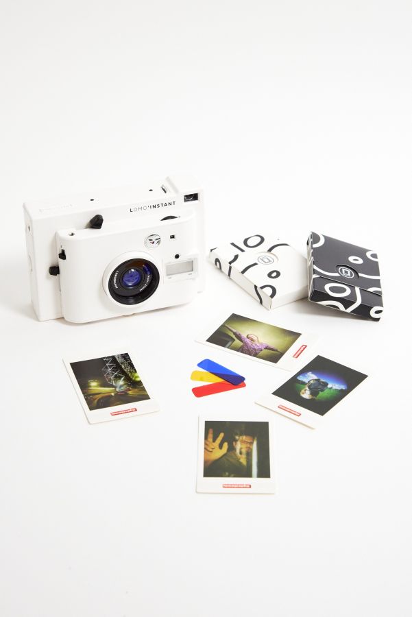 Slide View: 2: Lomography Lomo'Instant Weiß Mini Kamera