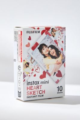 Pellicola Fujifilm Instax Mini con Disegno a Cuore