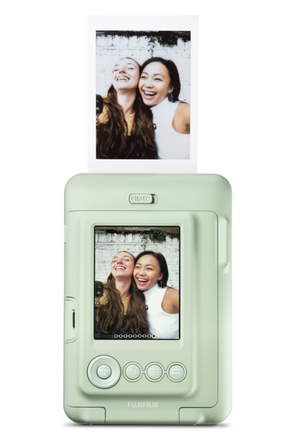 Vista de diapositivas: 3: Cámara Instantánea Fujifilm Matcha Verde Instax Mini LiPlay