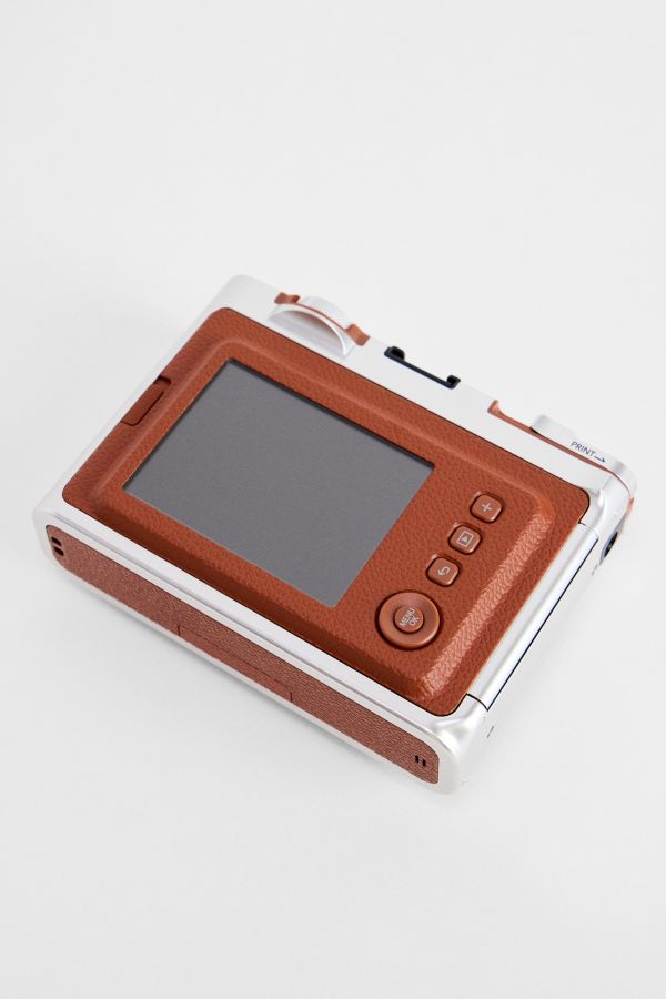 Slide View: 4: Appareil photo Fujifilm Instax Mini Evo marron