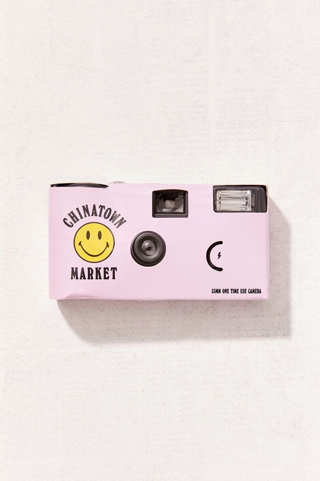 Chinatown Market UO Exclusive Smiley Disposable Camera Urban