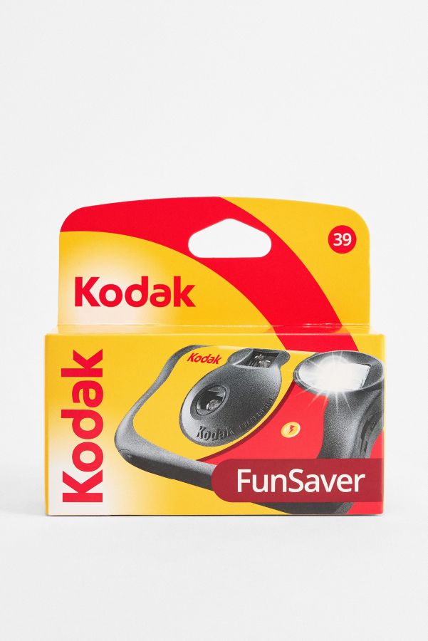 Vista de diapositivas: 3: Cámara de Película Desechable Kodak FunSaver Flash