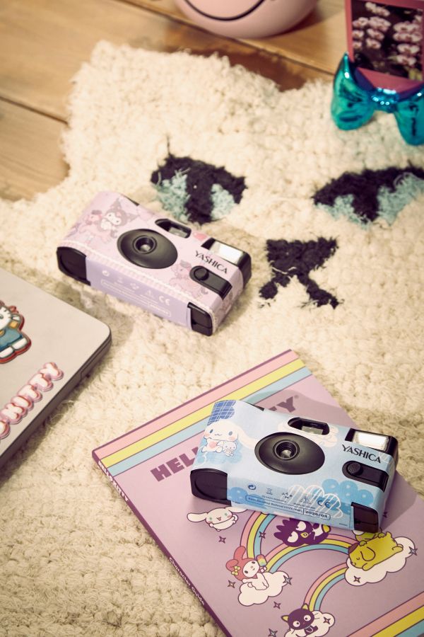 Slide View: 2: YASHICA x Sanrio Kuromi Single Use Camera 