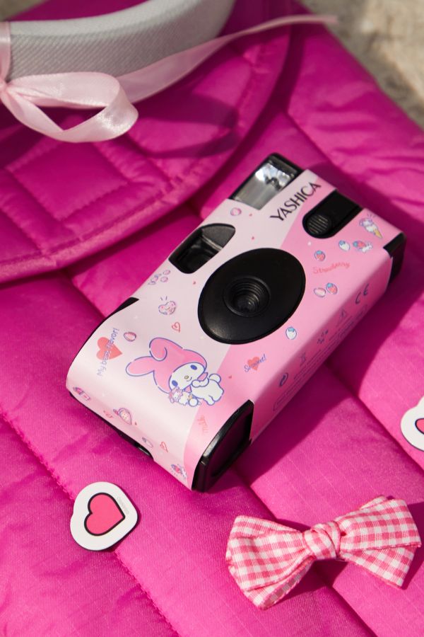 Vista de diapositivas: 1: Cámara de un solo uso YASHICA x Sanrio My Melody