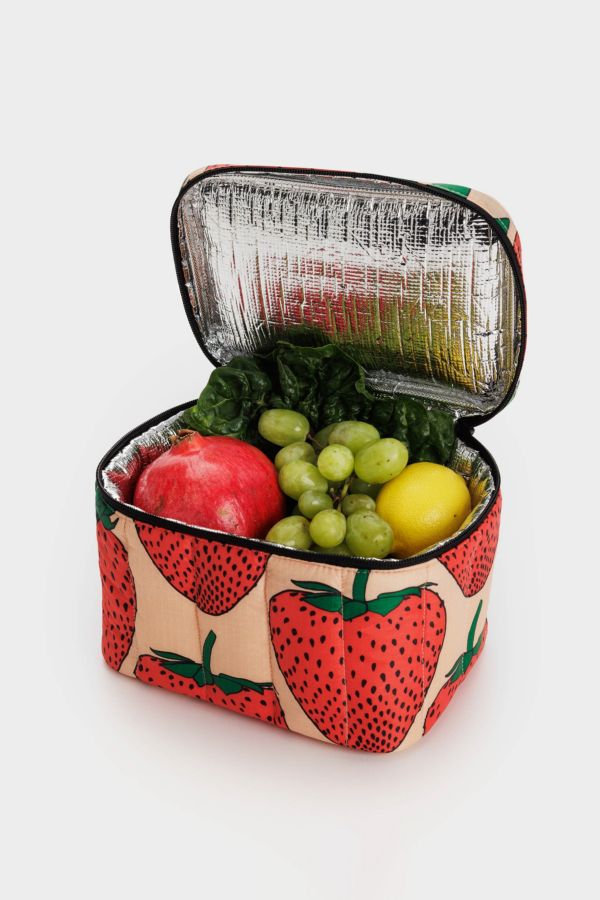 Vista diapositiva: 3: BAGGU Borsa per il pranzo gonfia alla fragola