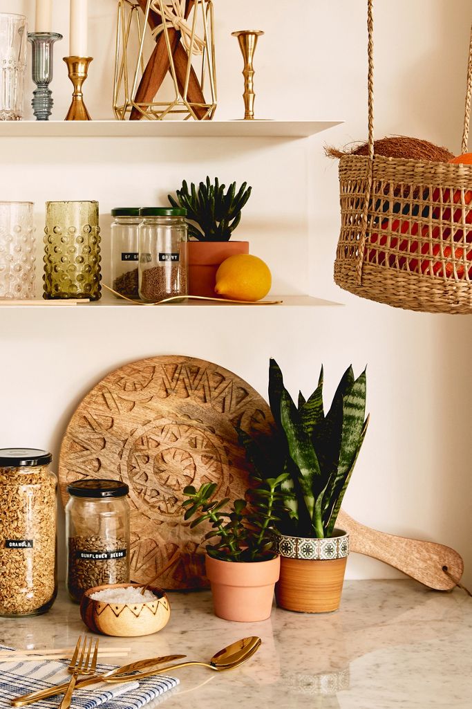 Mango Wood Platter Tray Urban Outfitters UK