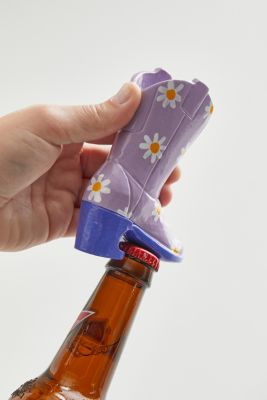 Flower Boot Bottle Opener