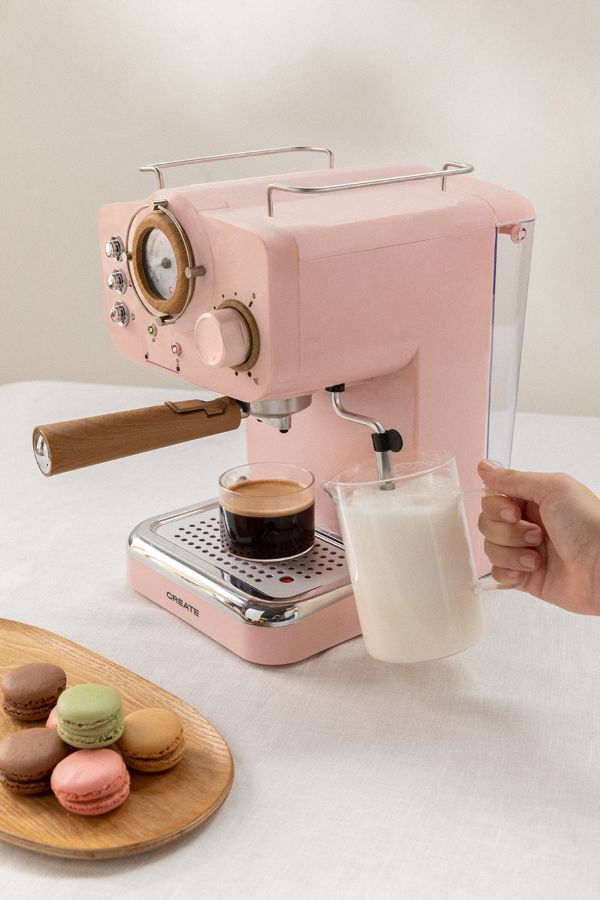 Vista de diapositivas: 2: Crear cafetera Pink Thera Retro Matt 